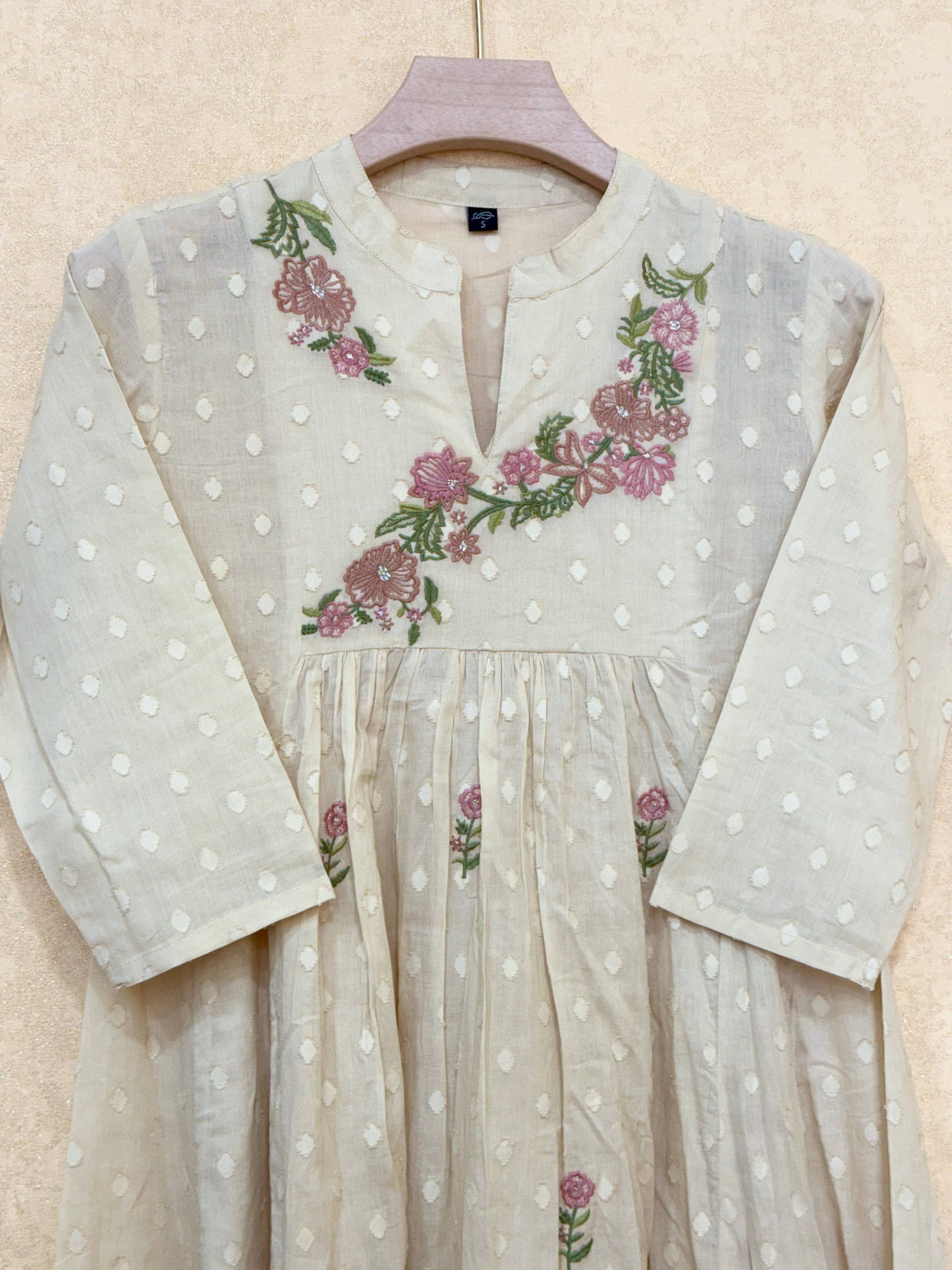 Pastel Chikku Anarkali