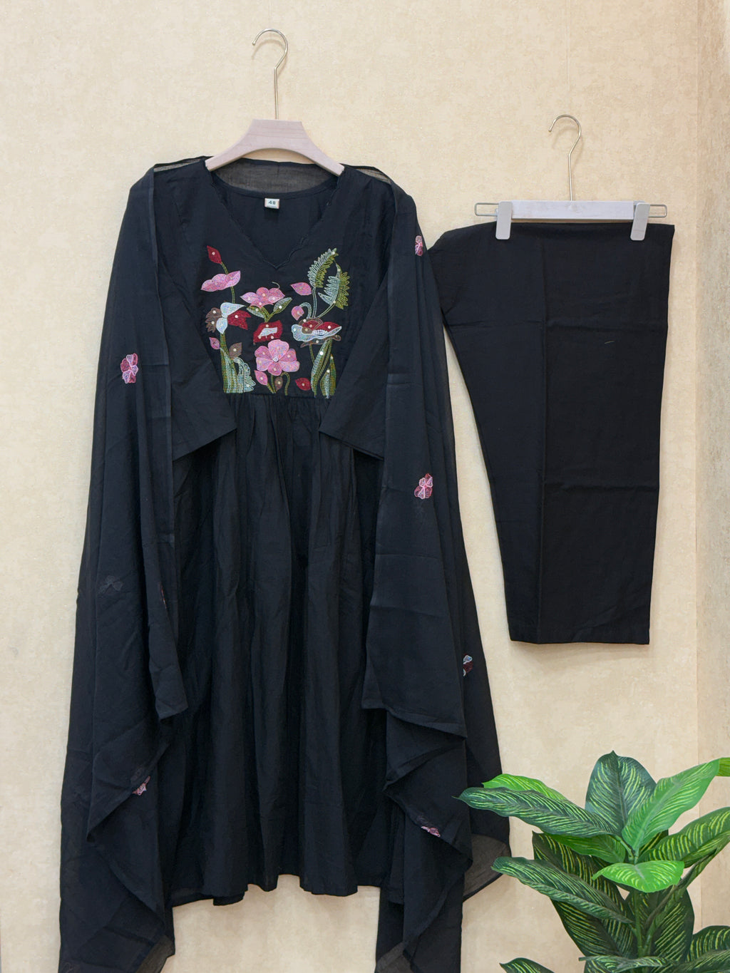 Floral Black