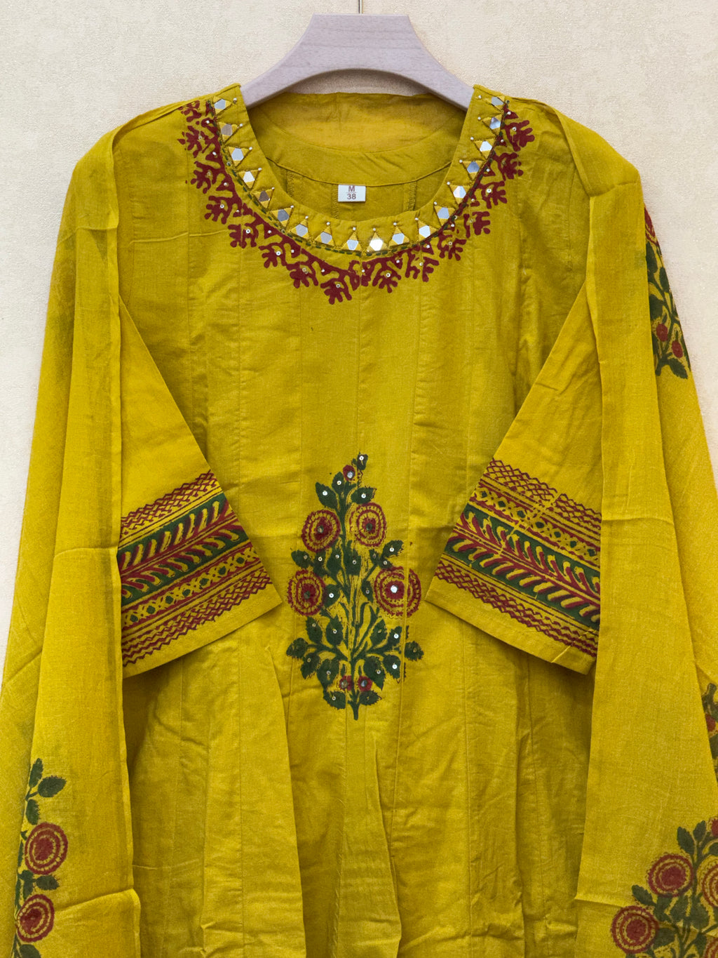 Block Print Anarkali