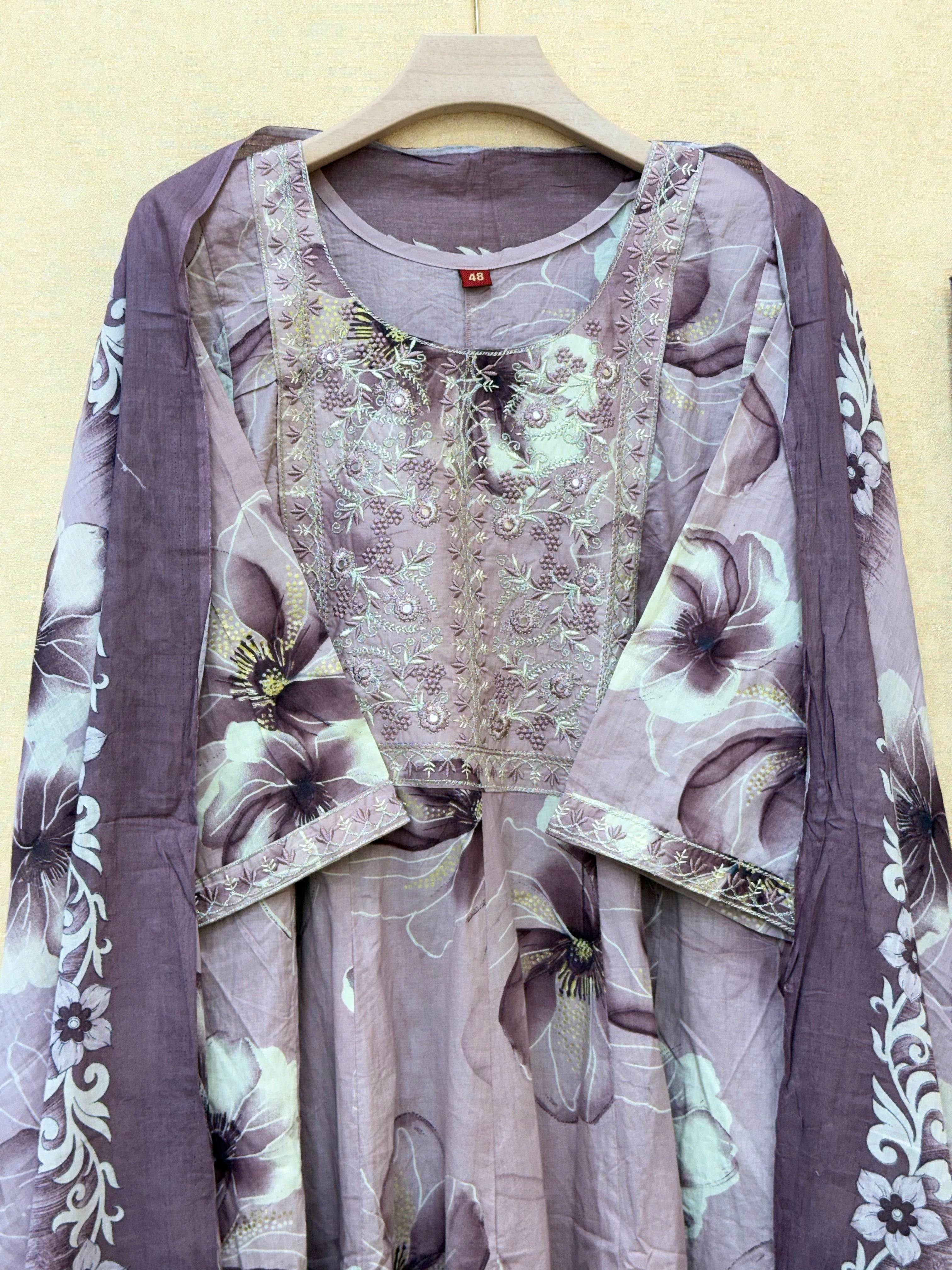 Pastel Lailac Anarkali