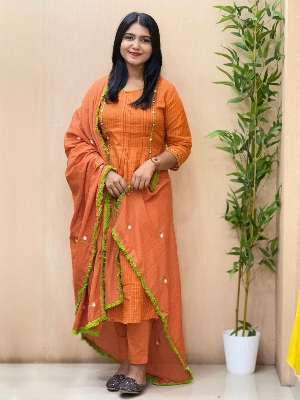 Tangerine A-Line Set